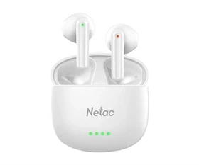 אוזניות NETAC LK35 Bluetooth 5.3 Up to 6Hrs Play White Stereo